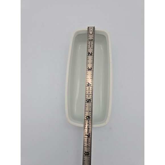 Vintage Butter Dish "LID ONLY" Pink Roses Ceramic Stoneware - Picture 7 of 10